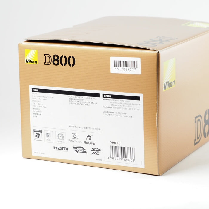Nikon デジタル一眼レフカメラ D800 ボディ #14492