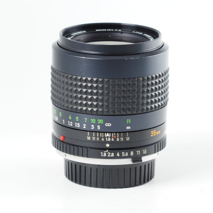 MINOLTA MC W.ROKKOR-HH 35mm F1.8 ミノルタ MFレンズ #13931