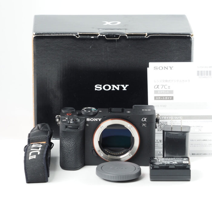 SONY α7CII ボディ ブラック ILCE-7CM2 B ソニー フルサイズ ミラーレス一眼カメラ #11768