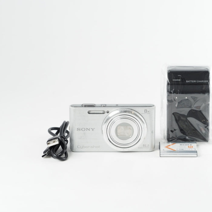 SONY デジタルカメラ Cyber-shot W730 1610万画素 光学8倍 シルバー DSC-W730-S #13452