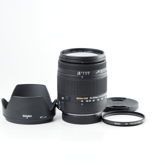 SIGMA 高倍率ズームレンズ 18-250mm F3.5-6.3 DC MACRO HSM ペンタックス Kマウント用 APS-C専用 #13765
