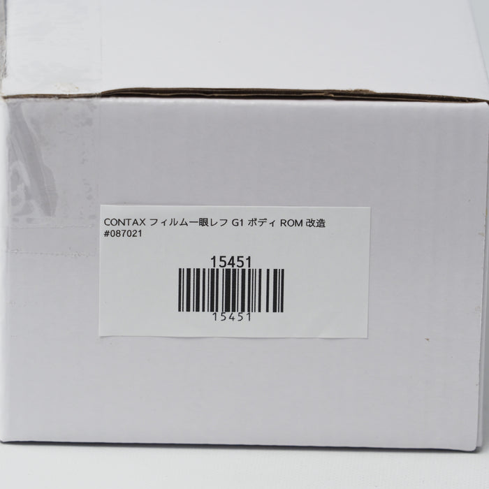 CONTAX フィルム一眼レフ G1 ボディ ROM 改造済み #15451