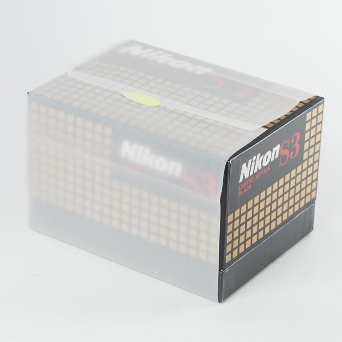 Nikon ニコン S3 Limited Edition Black Nikkor-S 50mm f/1.4 ブラック 防湿庫保管品 #13921