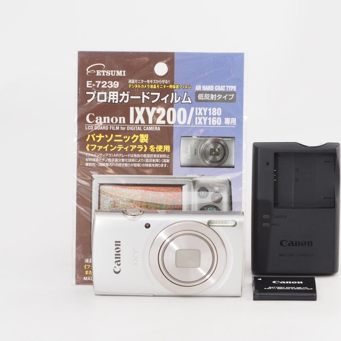 Canon キヤノン IXY200 コンパクトデジタルカメラ シルバー #13314