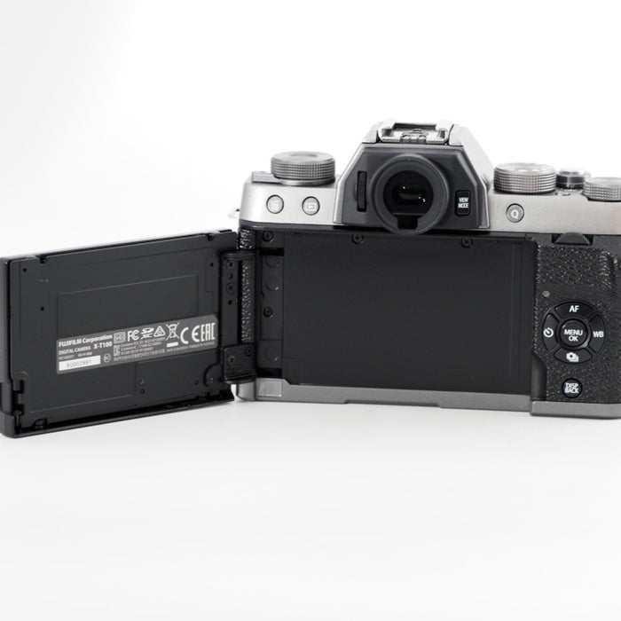FUJIFILM フジフイルム ミラーレス一眼 X-T100 ボディ ダークシルバー X-T100-DS #13552