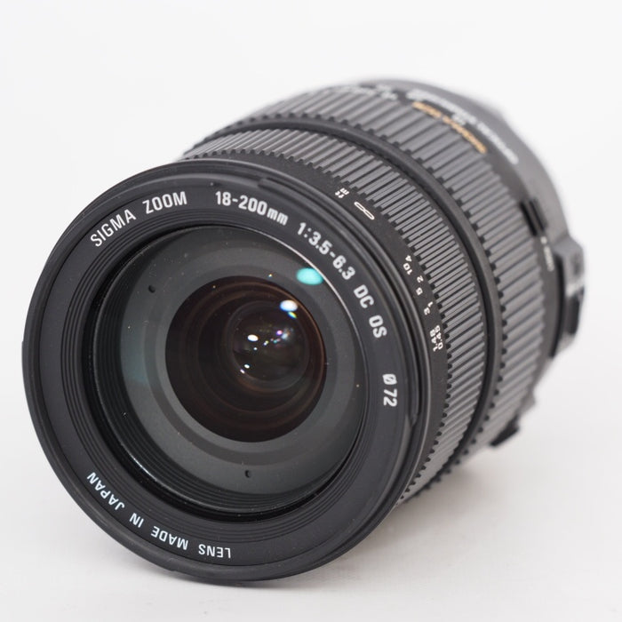 SIGMA シグマ 18-200mm F3.5-6.3 DC OS Canon EFマウント #12981