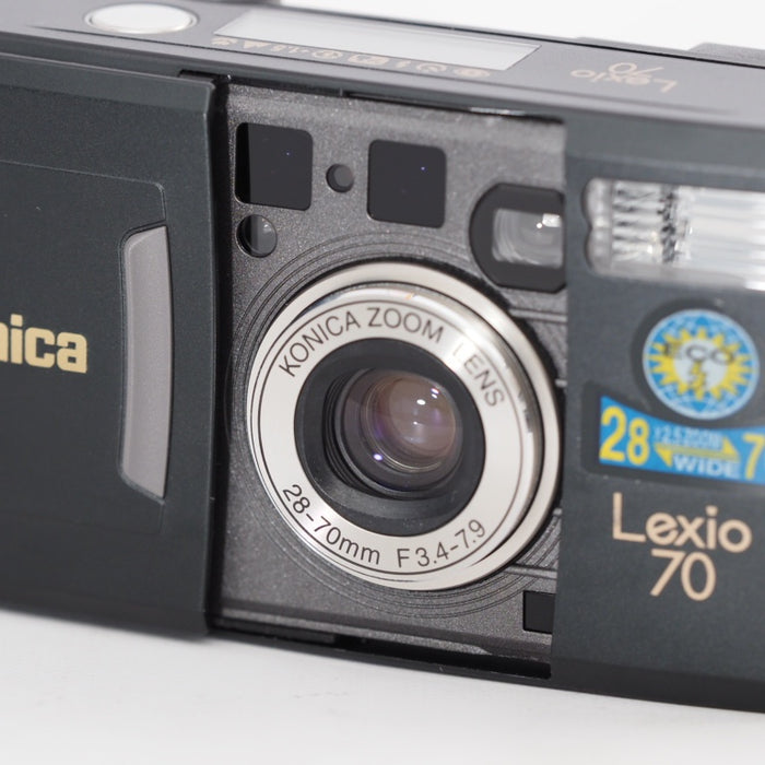 Konica Lexio (レクシオ) 70 BLACK Limited コニカ コンパクトフィルムカメラ 限定ブラック #13157
