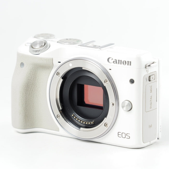 Canon ミラーレス一眼カメラ EOS M3 ボディ ホワイト EOSM3WH-BODY #14091