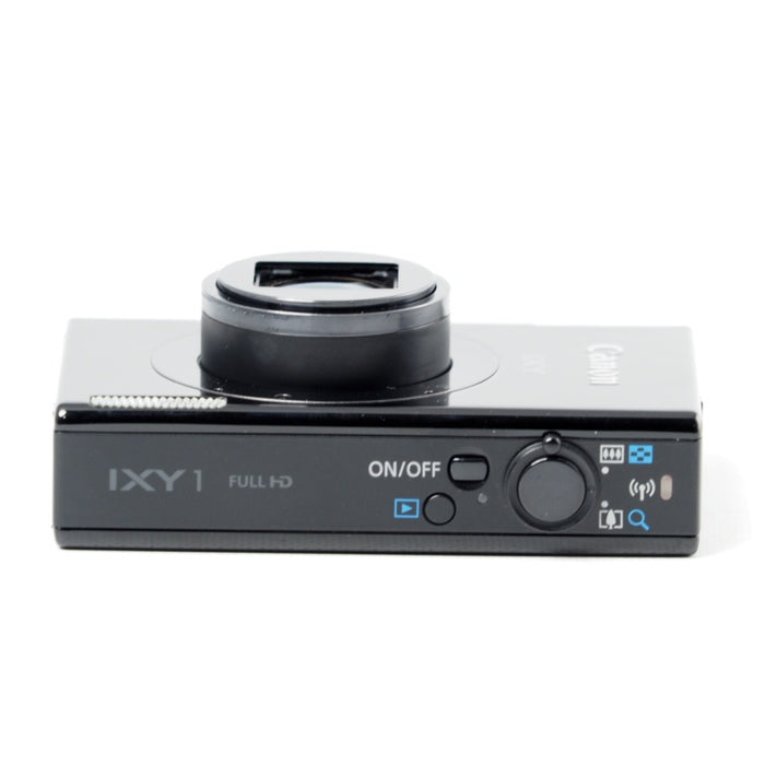 Canon デジタルカメラ IXY 1 ブラック 光学12倍ズーム Wi-Fi対応 キヤノン IXY1(BK) #14694