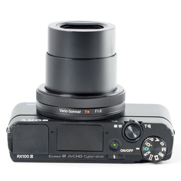 SONY ソニー コンパクトデジタルカメラ Cyber-shot RX100III ブラック 1.0型裏面照射型CMOSセンサー 光学ズーム2.9倍(24-70mm) 180度チルト可動式液晶モニター DSC-RX100M3 #14127