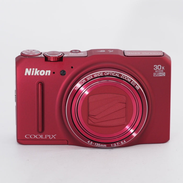 Nikon ニコン デジタルカメラ COOLPIX S9700 光学30倍 1605万画素 ヴェルヴェットレッド S9700RD #11228