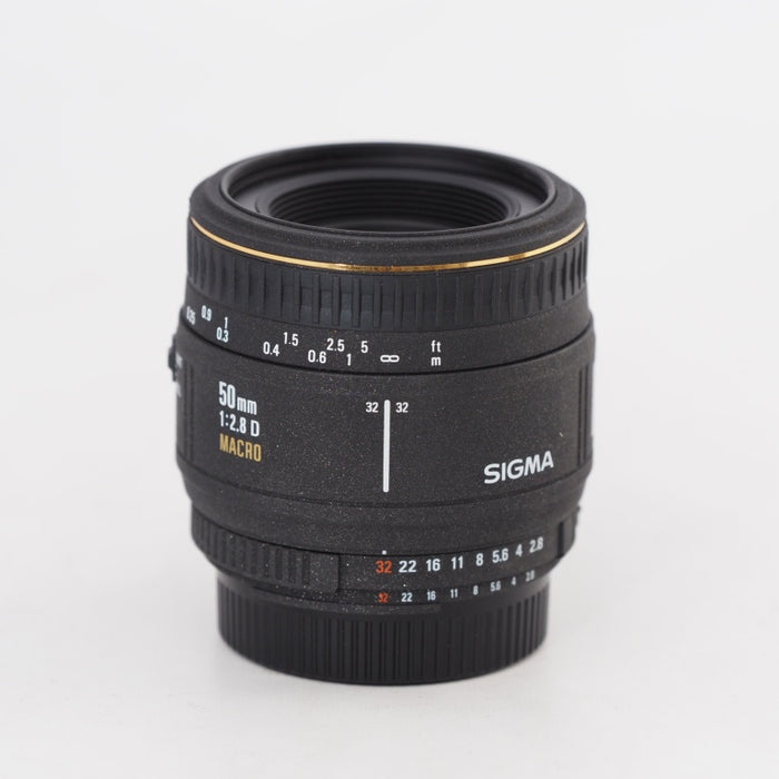 SIGMA シグマ 単焦点マクロレンズ MACRO 50mm F2.8 EX DG ニコン Fマウント用 フルサイズ対応 #13458