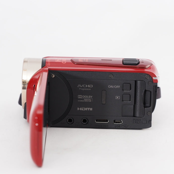 Canon デジタルビデオカメラ iVIS HF R52 レッド 光学32倍ズーム IVISHFR52RD #13287