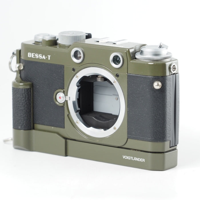 Voigtlander フォクトレンダー BESSA-T (ベッサ T) オリーブ トリガーワインダーセット ヘリアー101年記念 #14005