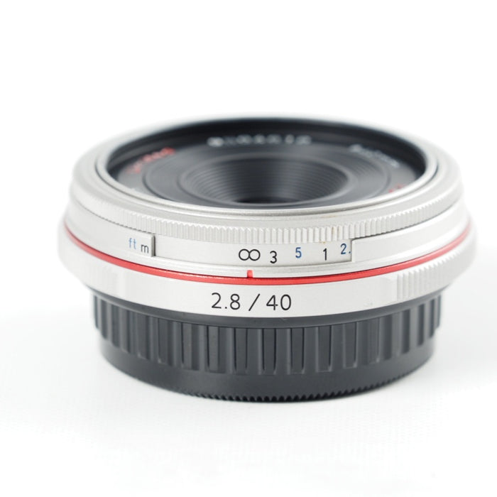 ペンタックス HD PENTAX-DA 40mm F2.8 Limited シルバー 軽量 薄型 パンケーキレンズ, DA リミテッド 21400 #13805