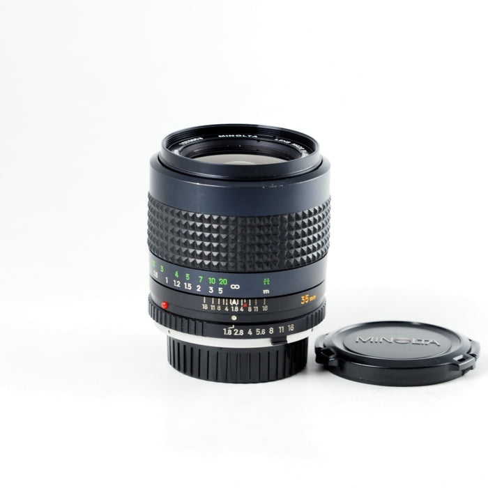 MINOLTA MC W.ROKKOR-HH 35mm F1.8 ミノルタ MFレンズ #13931