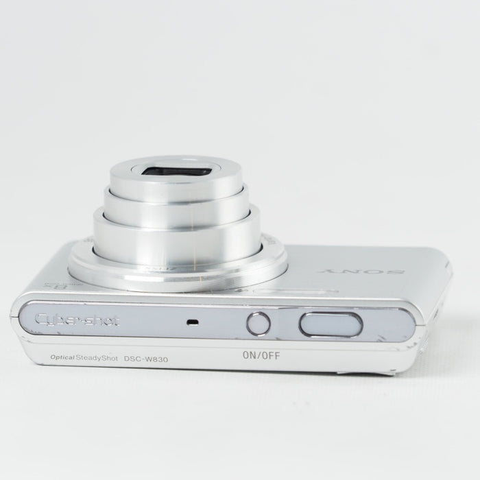 SONY ソニー コンパクトデジタルカメラ Cyber-shot W830 シルバー DSC-W830 光学ズーム8倍(25-200mm) #14456