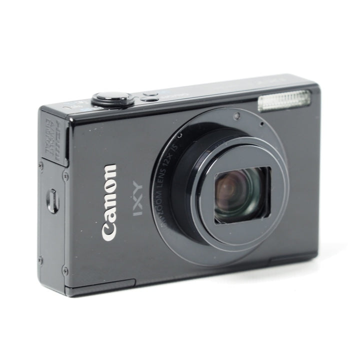 Canon デジタルカメラ IXY 1 ブラック 光学12倍ズーム Wi-Fi対応 キヤノン IXY1(BK) #14694