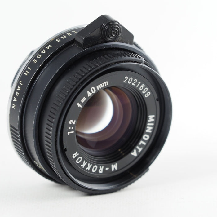 MINOLTA ミノルタ M-ROKKOR 40mm f/2 Leica Mマウント CL CLE用 #13676