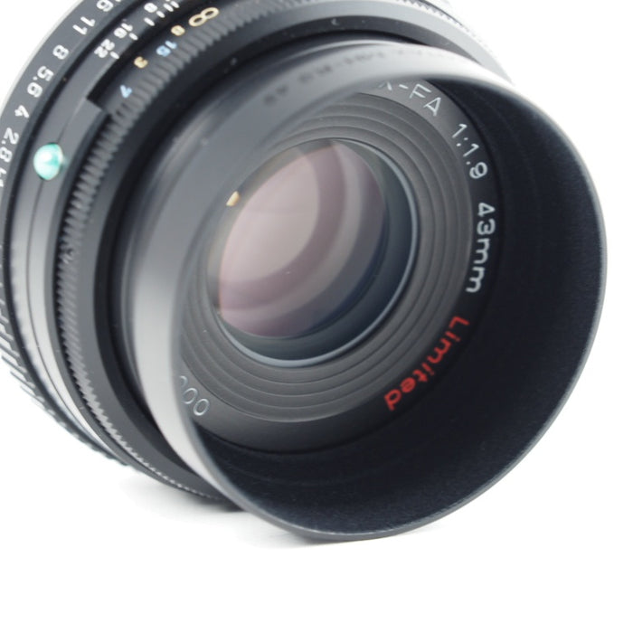 ペンタックス HD PENTAX-FA 43mm F1.9 Limited ブラック Kマウント 標準単焦点レンズ 20140 #14236