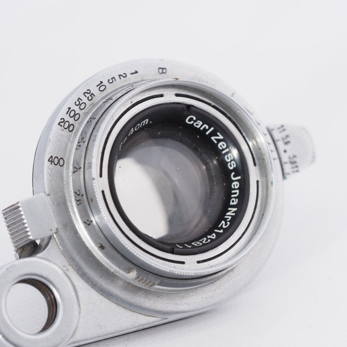 ZEISS IKON TENAX テナックス II型 Carl Zeiss Jena Sonnar 4cm F2.0 24×24 スクエアフ — カメラ 本舗