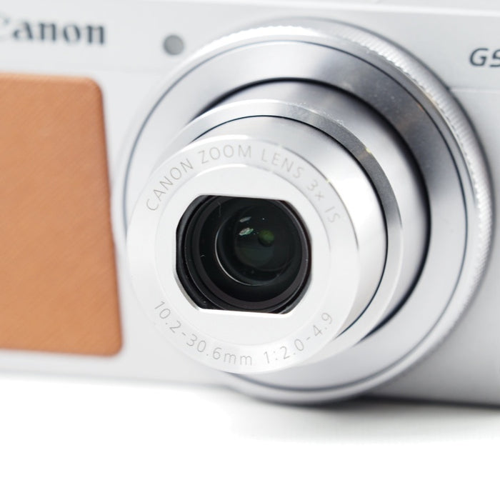Canon コンパクトデジタルカメラ PowerShot G9 X Mark II シルバー 1.0型センサー/F2.0レンズ/光学3倍ズーム PSG9XMARKIISL #14093