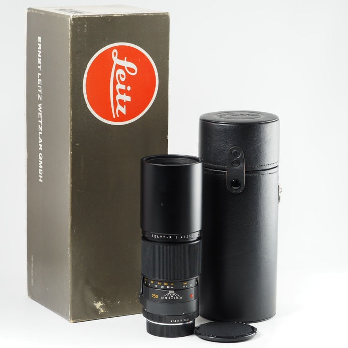 Leica Telyt-R 250mm f4.0 3カム 3-Cam ライカ テリート Rマウント 元箱つき #14234