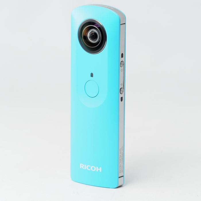 RICOH THETA m15 ブルー 360°全天球イメージ撮影デバイス 0910703 #15284