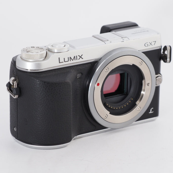 Panasonic パナソニック ミラーレス一眼カメラ ルミックス LUMIX GX7 ボディ シルバー DMC-GX7-S #11028