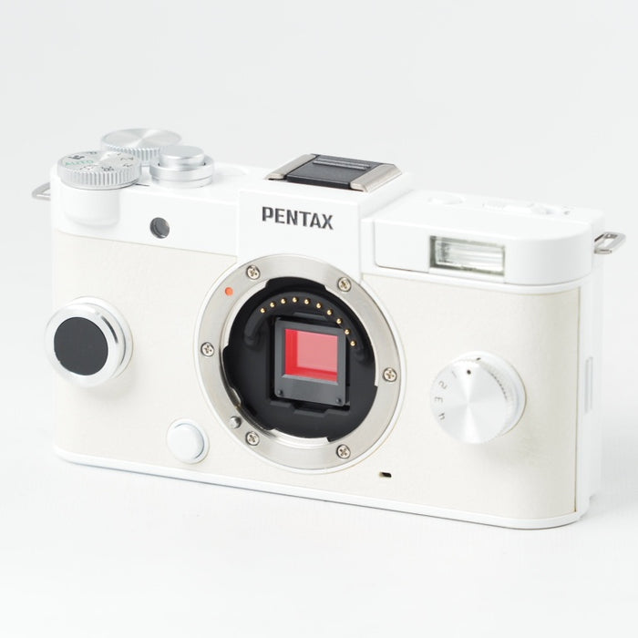 PENTAX ミラーレス一眼 Q-S1 ダブルズームキット [標準ズーム 02 STANDARD ZOOM ・望遠ズーム 06 TELEPHOTO ZOOM] ピュアホワイト 06191 QS1 #14518