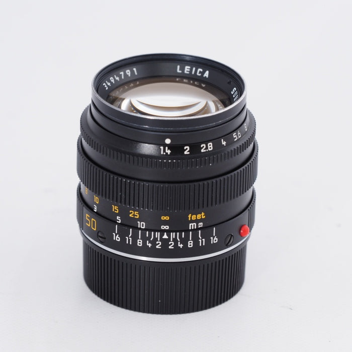 LEICA ライカ SUMMILUX-M 50mm F1.4 E43 ブラック ズミルックス 単焦点レンズ ライカMマウント 12586 フ —  カメラ本舗