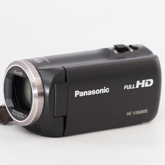 Panasonic パナソニック HDビデオカメラ V360MS 16GB 高倍率90倍ズーム ブラック HC-V360MS-K #13156