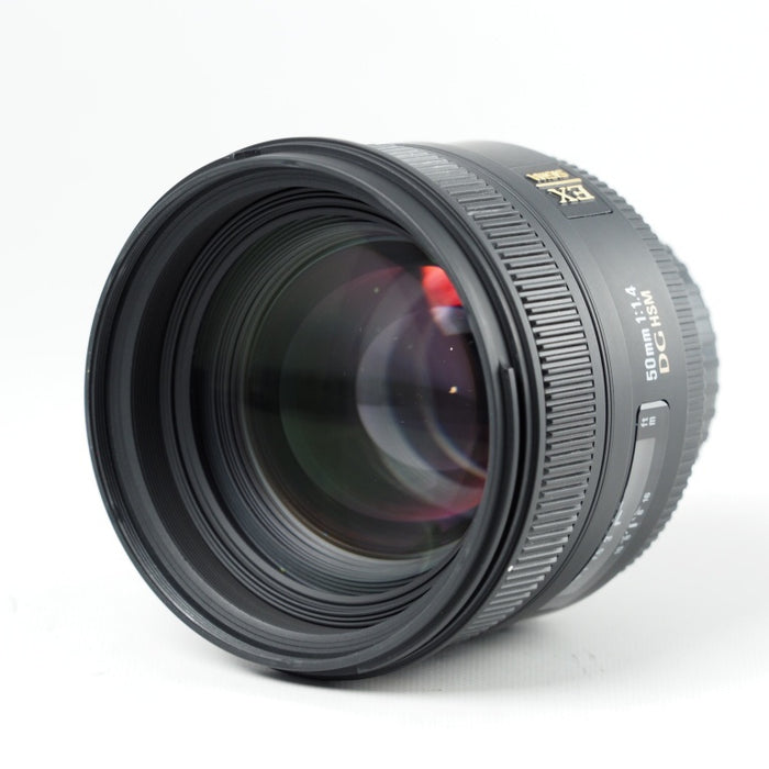 SIGMA 50mm F1.4 EX DG HSM ニコン Fマウント用 フルサイズ対応 AF単焦点 標準レンズ #14377