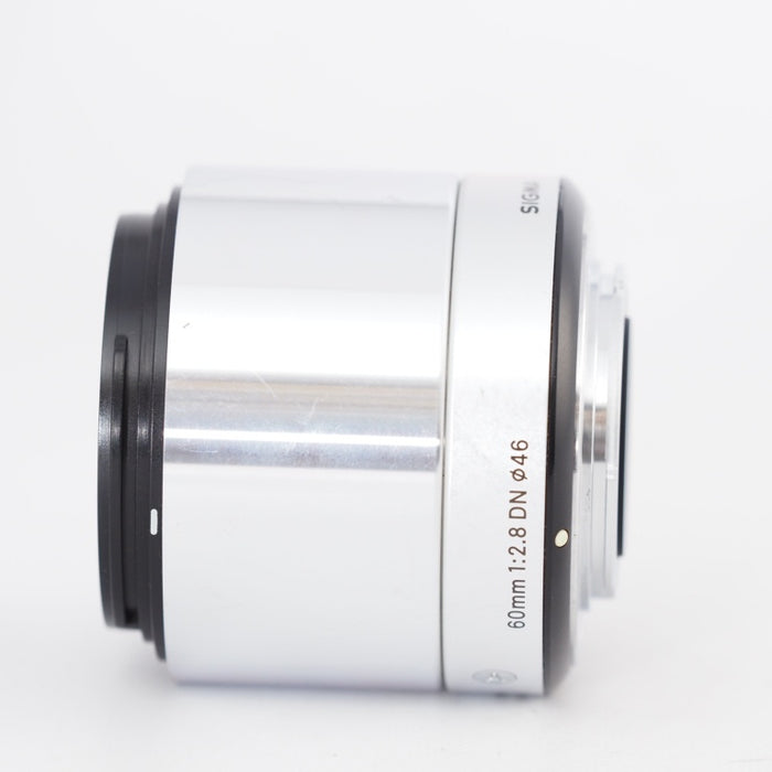 SIGMA 単焦点望遠レンズ Art 60mm F2.8 DN シルバー マイクロフォーサーズ用 929770 #13090