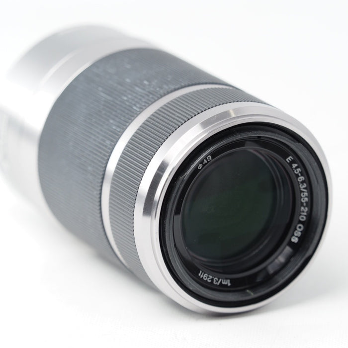 SONY E 55-210mm F4.5-6.3 OSS Eマウント シルバー SEL55210 #15281