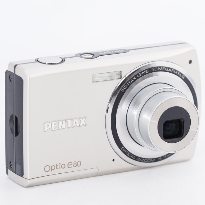 PENTAX ペンタックス デジタルカメラ Optio E80 1000万画素 光学3倍ズーム 単三電池仕様 OPTIOE80 #11049