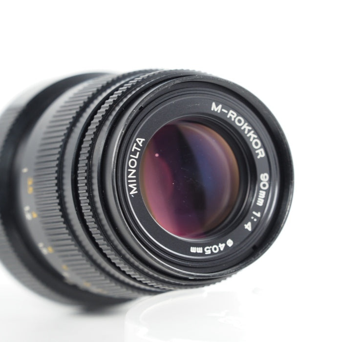 MINOLTA ミノルタ M-ROKKOR 90mm F4 ライカ Mマウント #13758