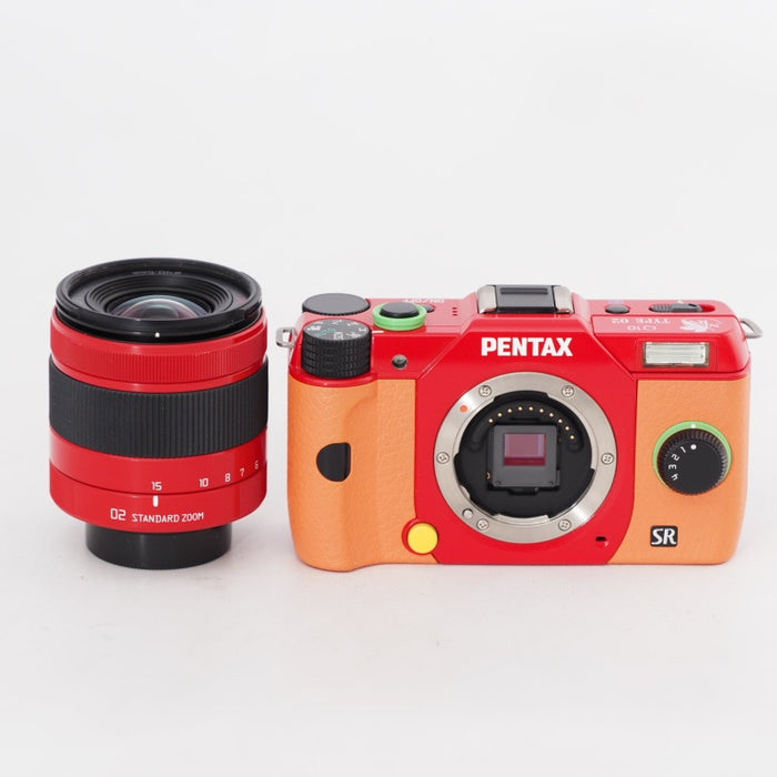PENTAX ミラーレス一眼 Q10 エヴァンゲリオンモデル ズームレンズキット [標準ズーム 02 STANDARD ZOOM] ペンタックス TYPE 02: アスカ 12609 #12948