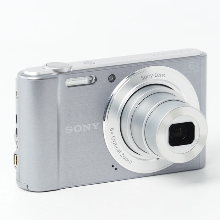 SONY ソニー デジタルカメラ Cyber-shot W810 光学6倍 シルバー DSC-W810-S #15135