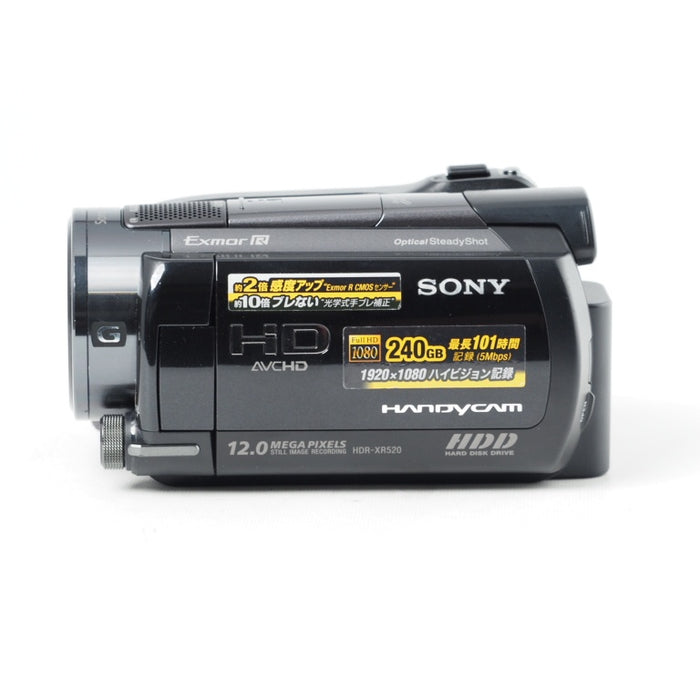 SONY Handycam XR520V 240GHDD ブラック HDR-XR520V/B  デジタルHD ビデオカメラレコーダー ハンディーカム #14666