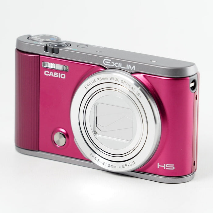 CASIO デジタルカメラ EXILIM EX-ZR1700WR 自分撮りチルト液晶 Wi-Fi/Bluetooth搭載 ワインレッド #13689