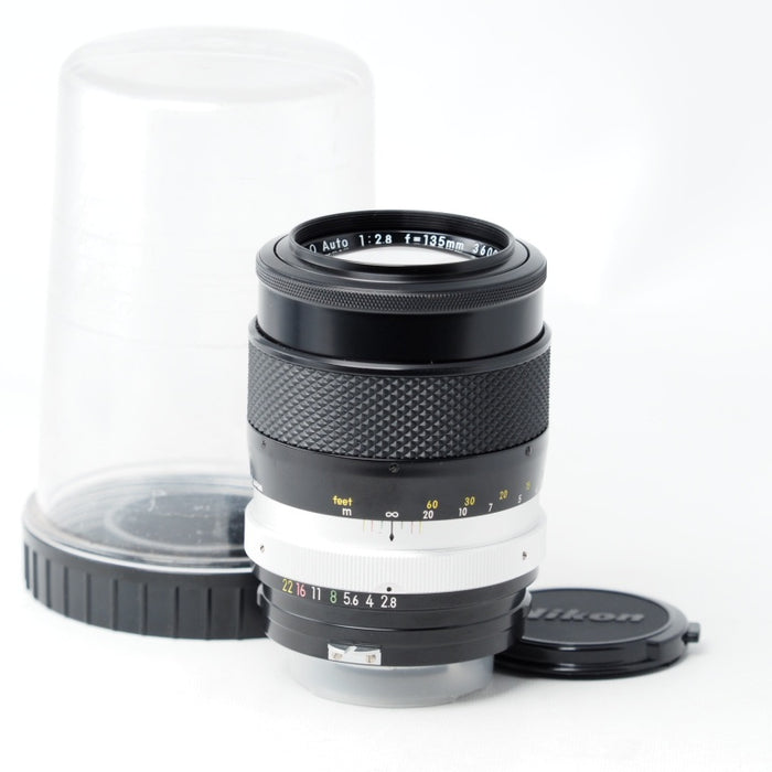 Nikon 非AI NIKKOR-Q Auto 135mm F2.8 中望遠 単焦点 MFレンズ #15444