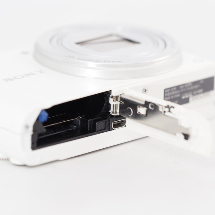 SONY デジタルカメラ Cyber-shot WX300 2110万画素 光学20倍 ホワイト DSC-WX300(W) #13147