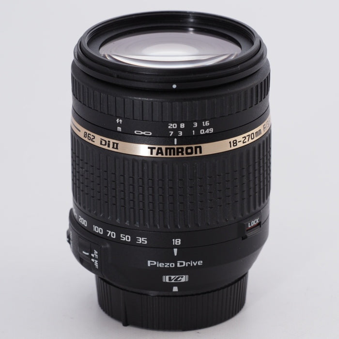 TAMRON タムロン 高倍率ズームレンズ 18-270mm F3.5-6.3 DiII VC PZD ニコン Fマウント APS-C専用 B008N #9766