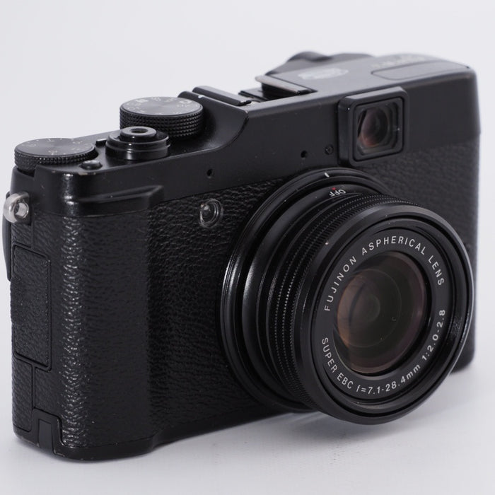 FUJIFILM 富士フイルム コンパクト デジタルカメラ X10 Black FX-X10 #9470