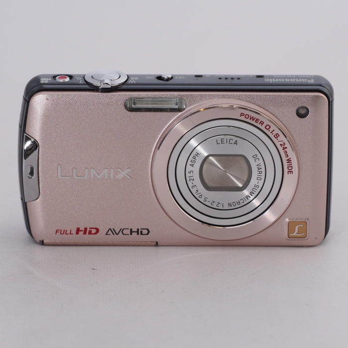 Panasonic パナソニック コンパクトデジタルカメラ LUMIX FX700 ピュアピンクゴールド DMC-FX700-N 1410万画素 光学5倍ズーム 広角24mm タッチパネル #9752