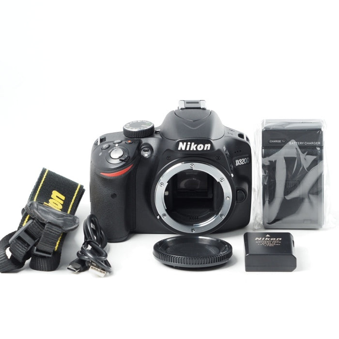 Nikon ニコン デジタル一眼レフカメラ D3200 ボディ ブラック D3200BK #14029