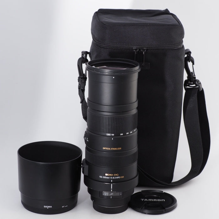 SIGMA シグマ 超望遠ズームレンズ APO 150-500mm F5-6.3 DG OS HSM キヤノン EFマウント用 #11269