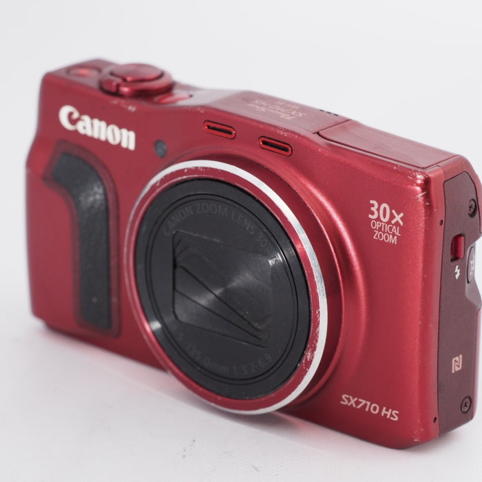 Canon キヤノン コンパクトデジタルカメラ PowerShot SX710 HS レッド 光学30倍ズーム PSSX710HS(RE) #10815