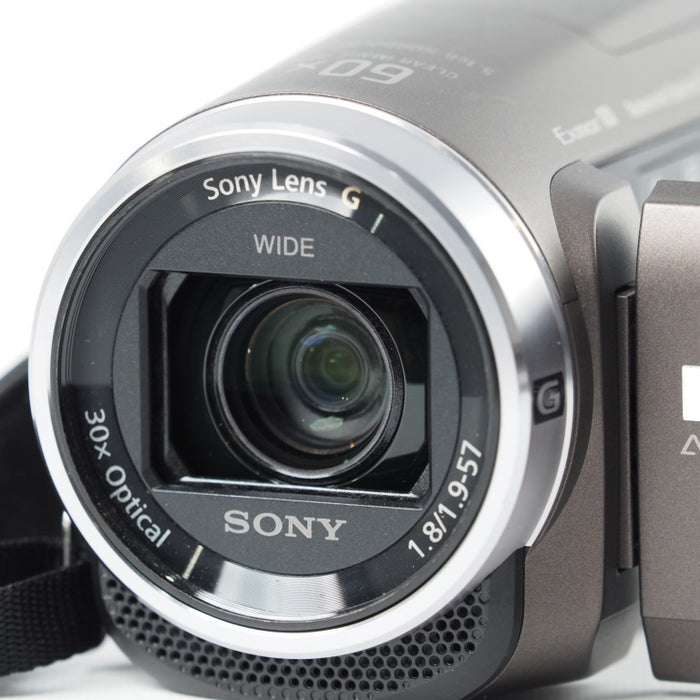 SONY ソニー ビデオカメラ Handycam 光学30倍 内蔵メモリー64GB ブロンズブラウンHDR-CX680 TI #13750